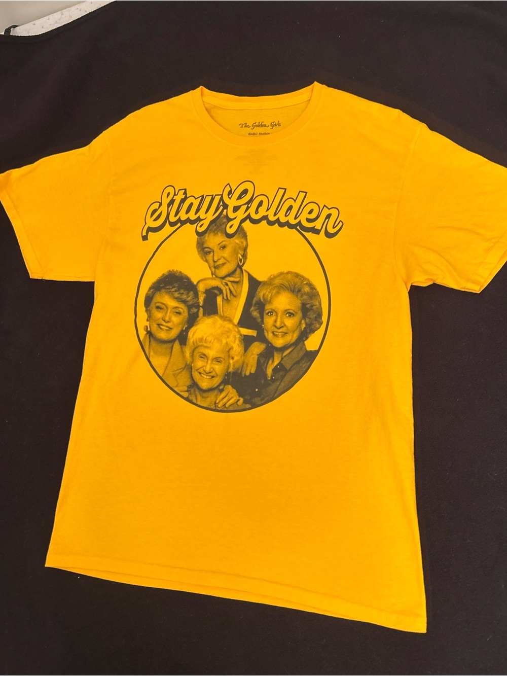 The Golden Girls Graphic Tee - Vibrant Yellow